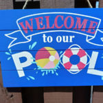 Ashley Quarters Pool Sign